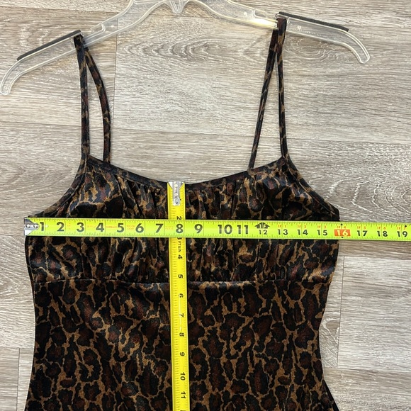 Vintage Studio Cheetah Leopard Maxi Dress - Picture 7 of 8